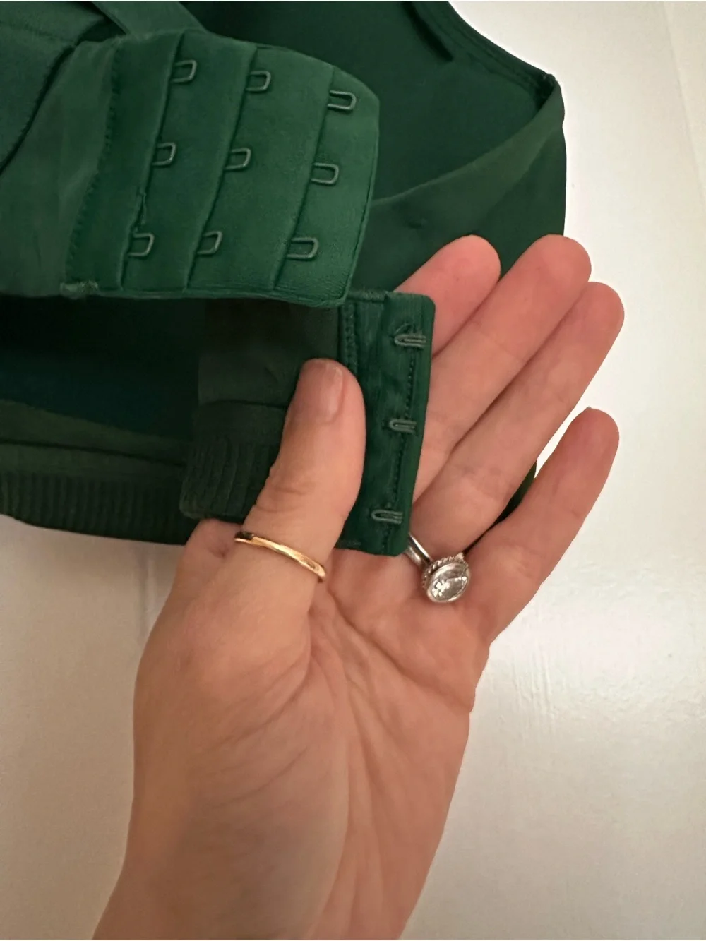 lululemon athletica Deep Green Cross-Back Sports Bra